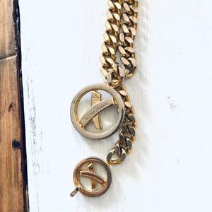 Paloma Picasso Chain Link Gold Tone Belt